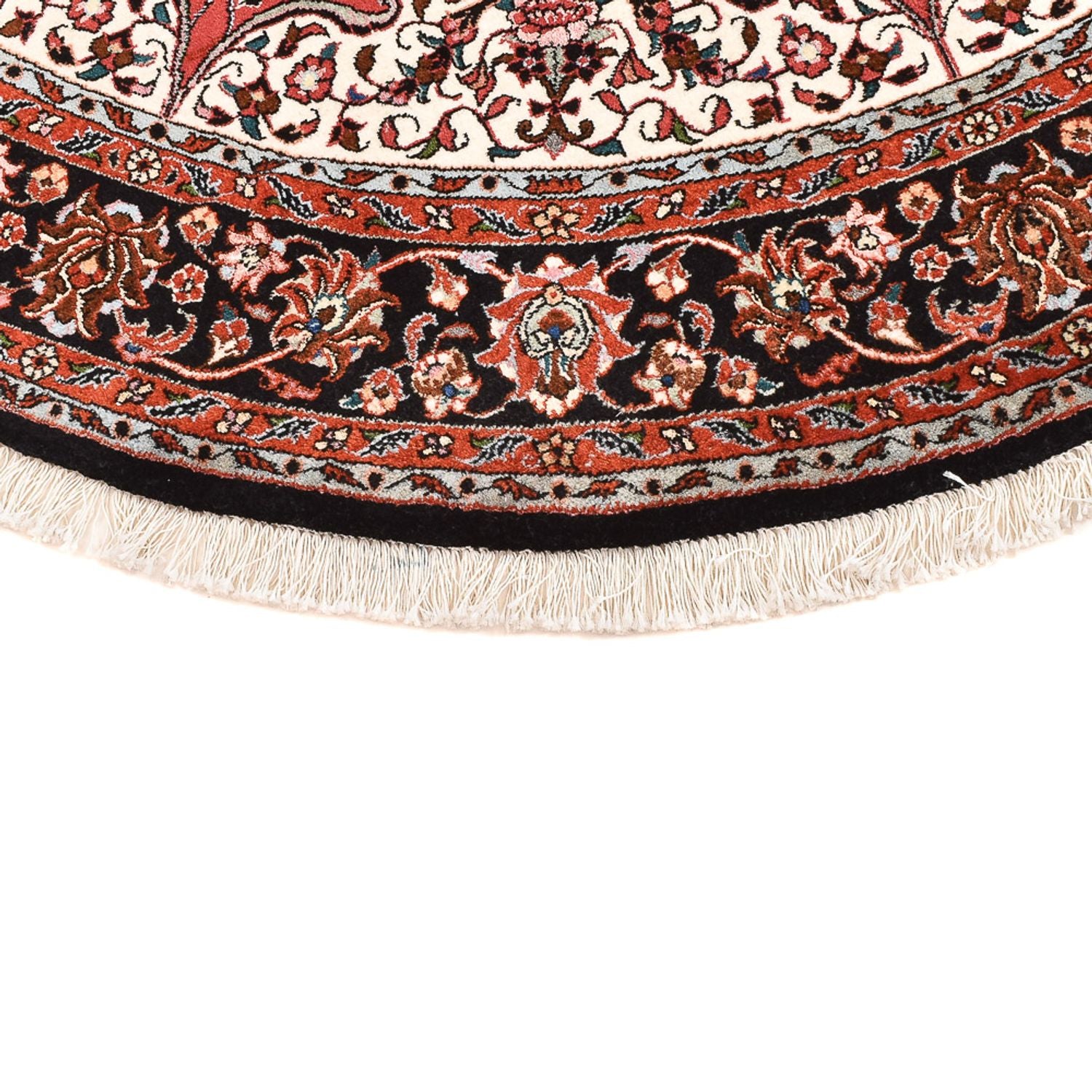 Tapis persan - Bidjar ronde  - 150 x 150 cm - rouge