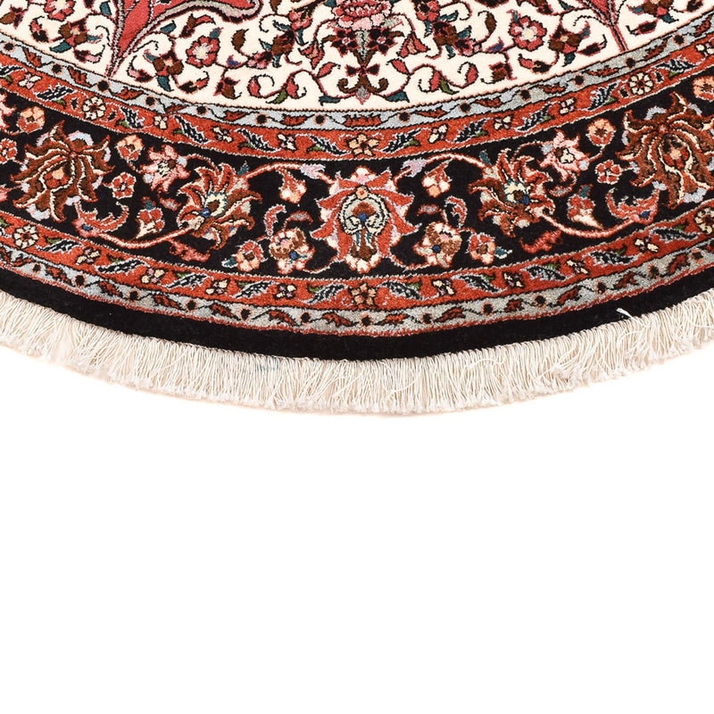 Tapis persan - Bidjar ronde  - 150 x 150 cm - rouge