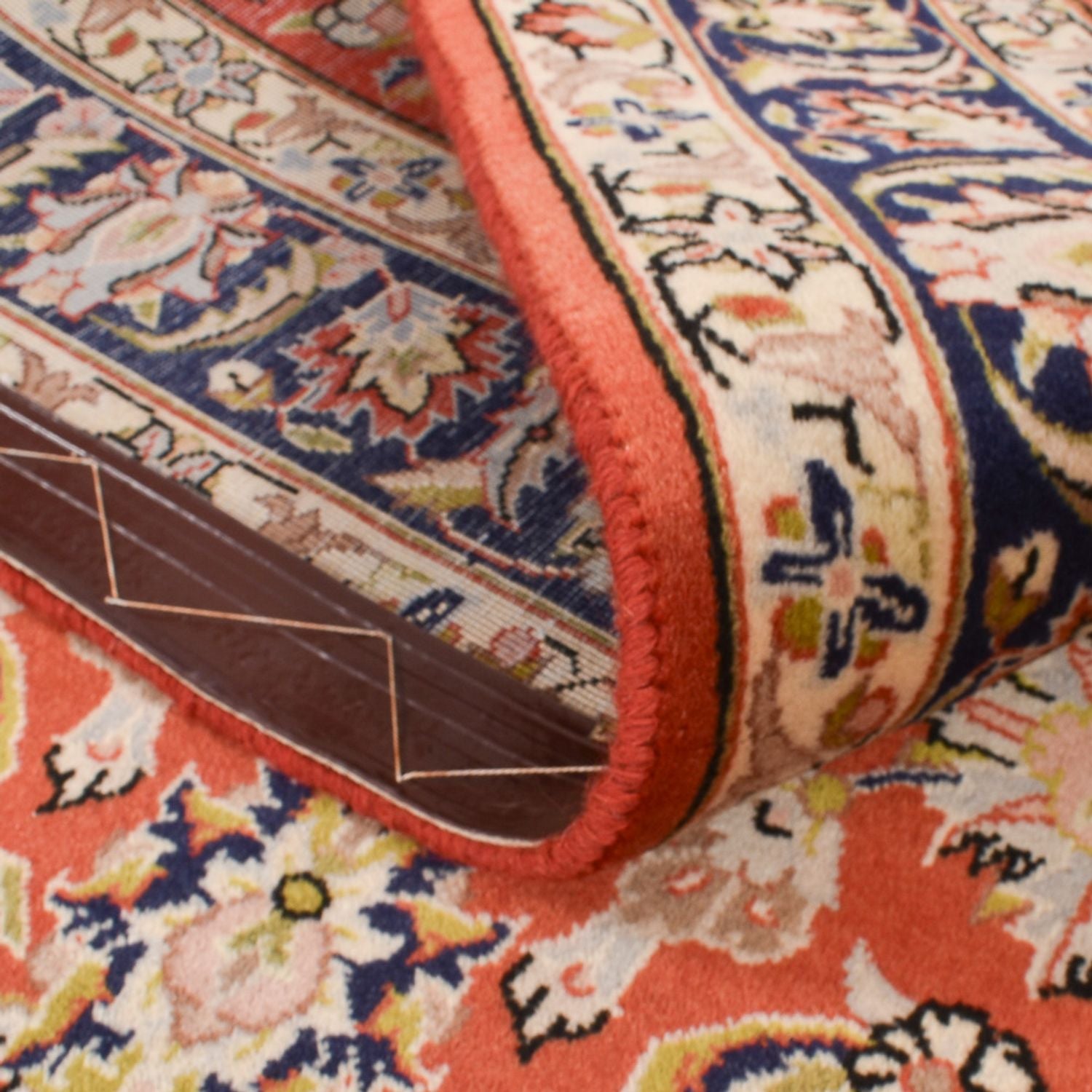 Tapis de couloir Tapis persan - Classique - 326 x 135 cm - terracotta