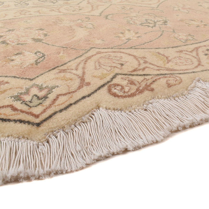 Tapis persan - Tabriz - Premium ronde  - 310 x 310 cm - beige