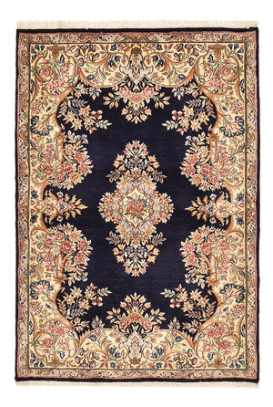 Tapis persan - Royal - 150 x 100 cm - bleu foncé