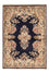 Tapis persan - Royal - 150 x 100 cm - bleu foncé