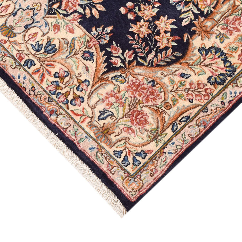 Tapis persan - Royal - 150 x 100 cm - bleu foncé