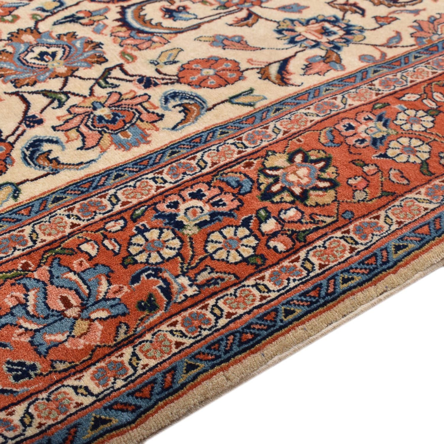 Tapis persan - Classique - 222 x 135 cm - beige