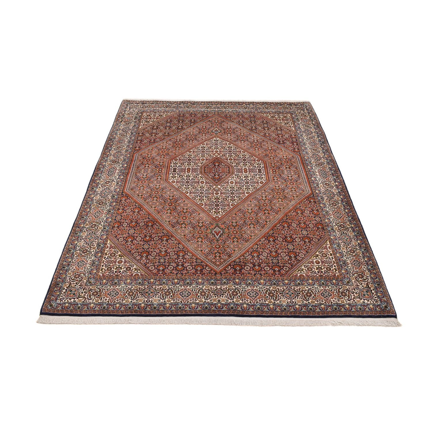 Tapis persan - Bidjar - 244 x 182 cm - rouille