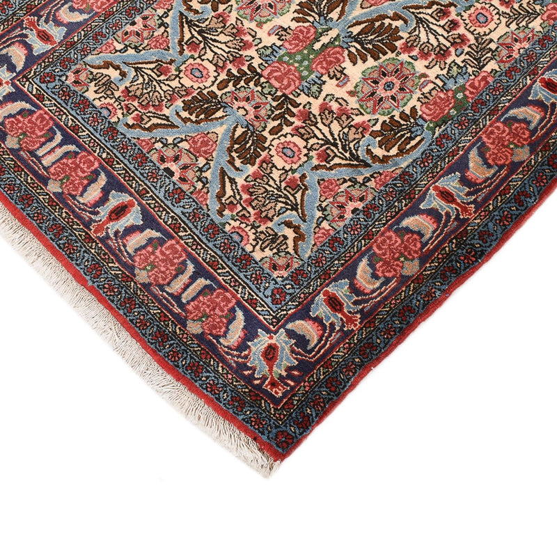Tapis de couloir Tapis persan - Bidjar - 375 x 83 cm - beige