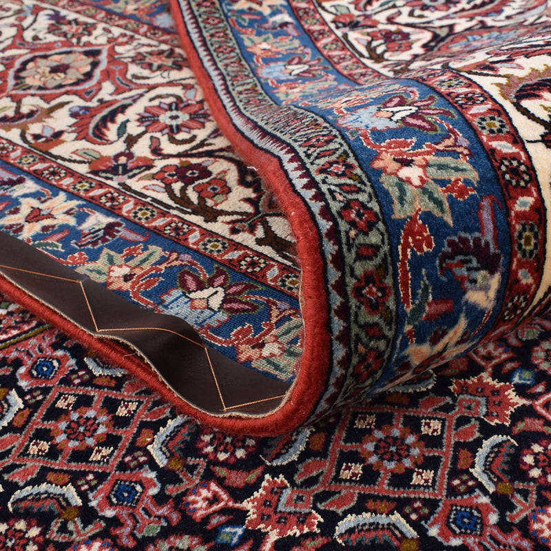 Tapis persan - Bidjar - 410 x 304 cm - rouge bordeaux