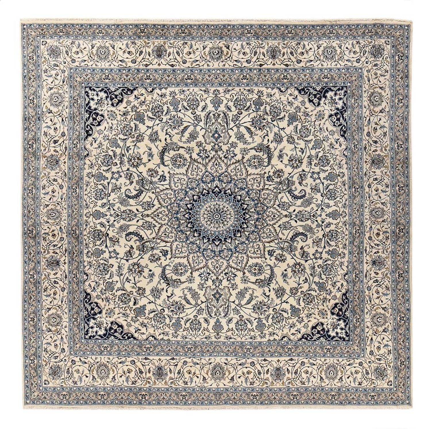 Perserteppich - Nain - Royal - 404 x 390 cm - creme