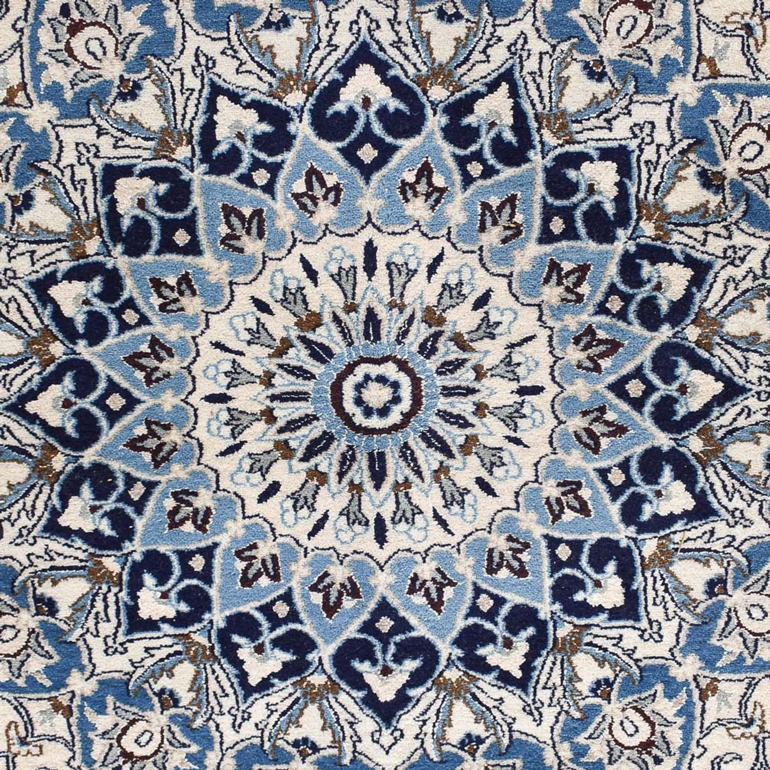 Perserteppich - Nain - Royal - 404 x 390 cm - creme