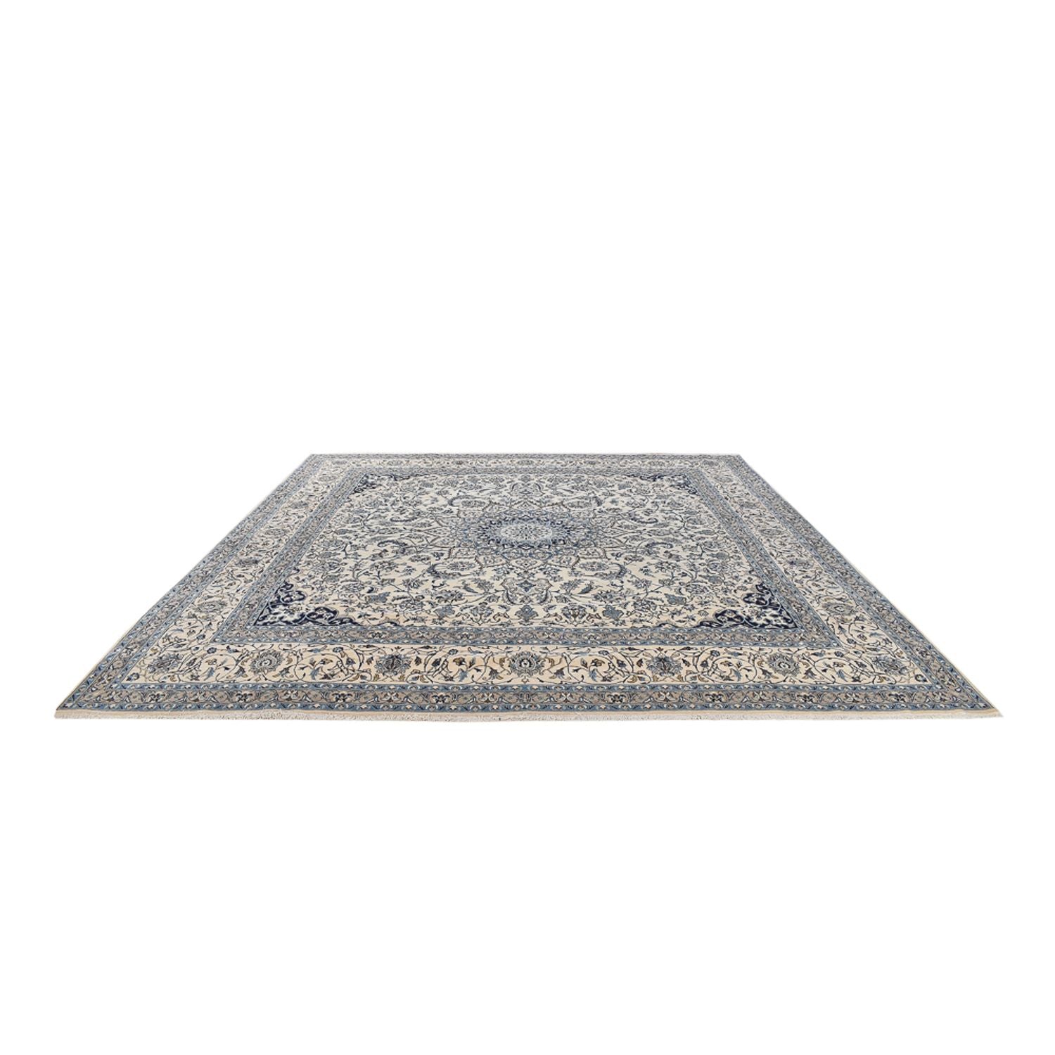 Perserteppich - Nain - Royal - 404 x 390 cm - creme