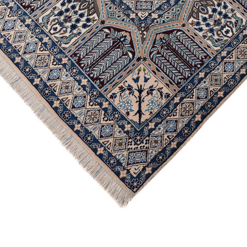 Tapis persan - Nain - Premium - 413 x 301 cm - gris