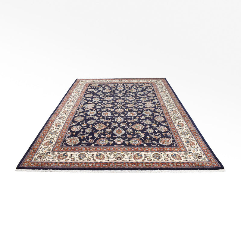 Tapis persan - Classique - Royal - 344 x 252 cm - bleu foncé