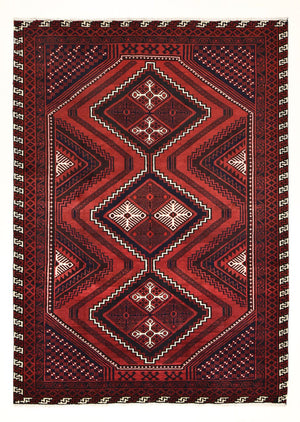 Tapis persan - Royal - 314 x 215 cm - rouge bordeaux