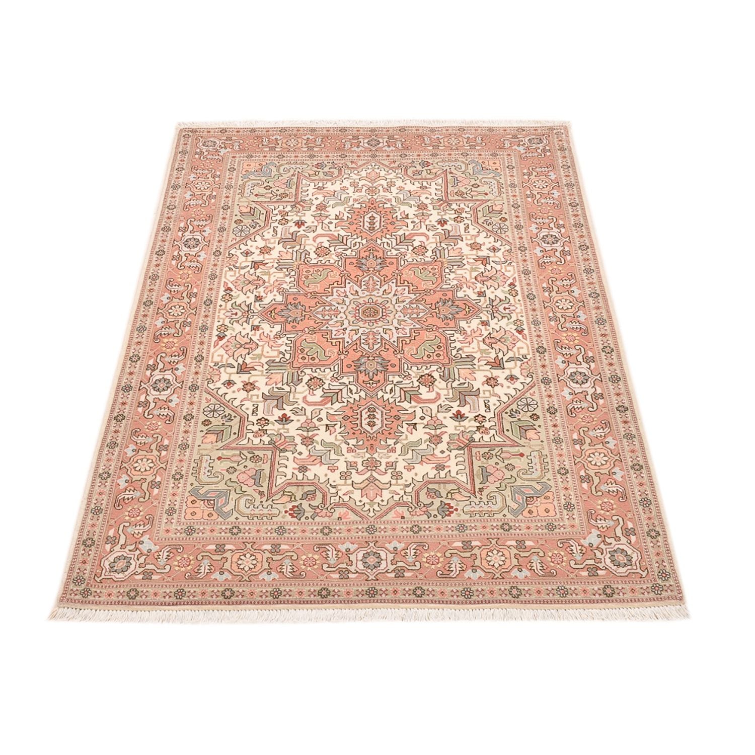 Tapis persan - Tabriz - Royal - 159 x 102 cm - rouge clair