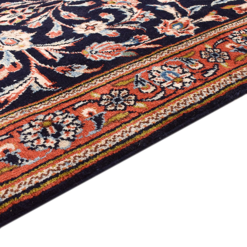 Tapis de couloir Tapis persan - Classique - 344 x 78 cm - bleu foncé