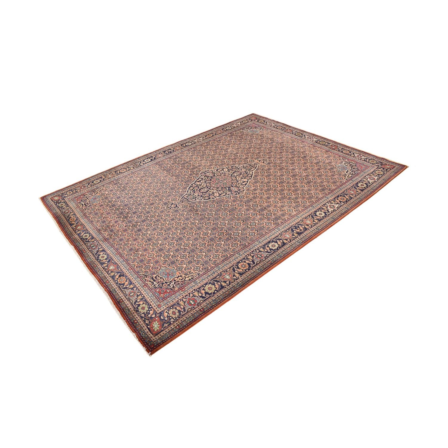 Tapis persan - Bidjar - 398 x 302 cm - beige foncé