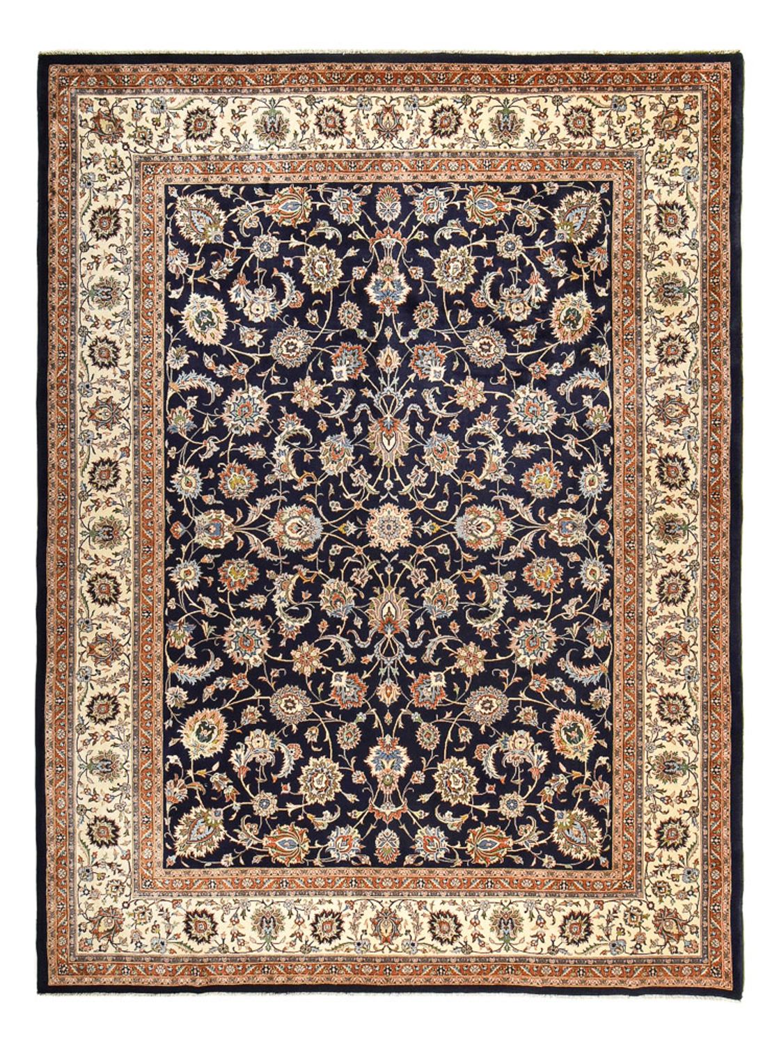 Perserteppich - Classic - Royal - 400 x 303 cm - dunkelblau