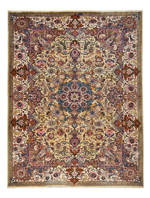 Tapis persan - Keshan - 332 x 241 cm - sable