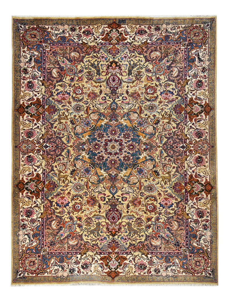 Tapis persan - Keshan - 332 x 241 cm - sable