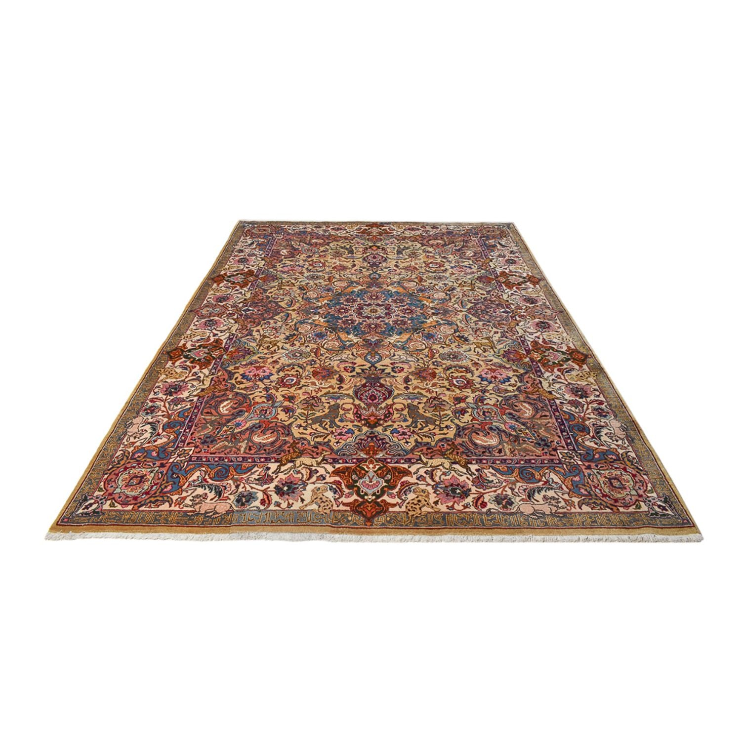 Tapis persan - Keshan - 332 x 241 cm - sable