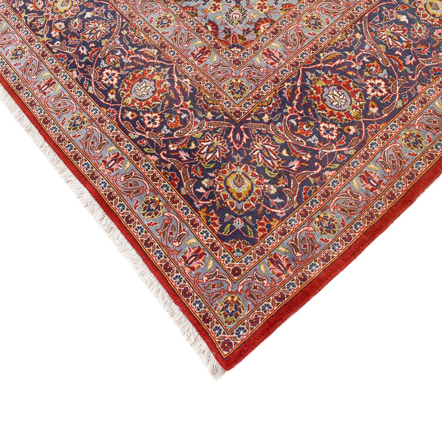 Tapis persan - Keshan - 415 x 307 cm - rouge