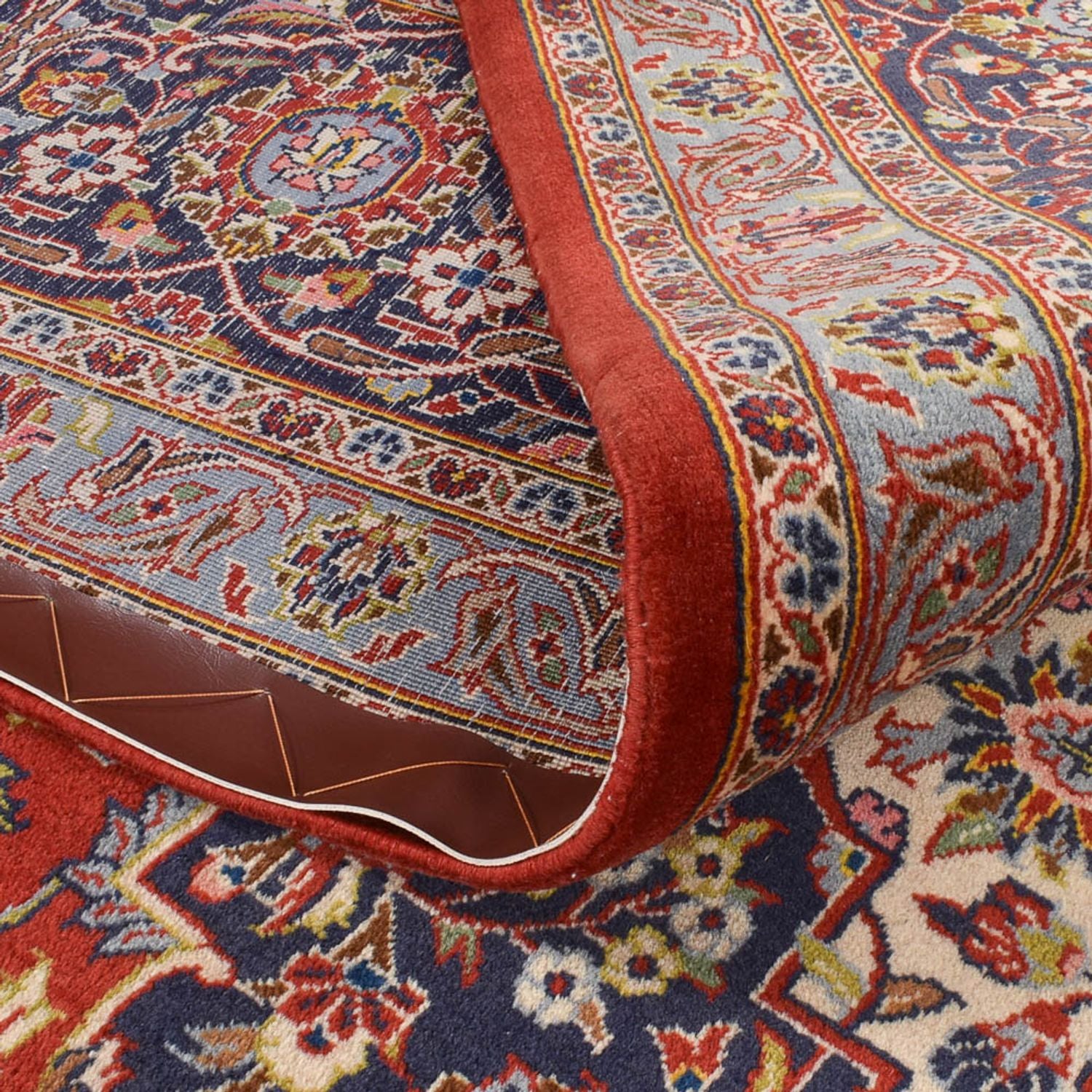 Tapis persan - Keshan - 415 x 307 cm - rouge