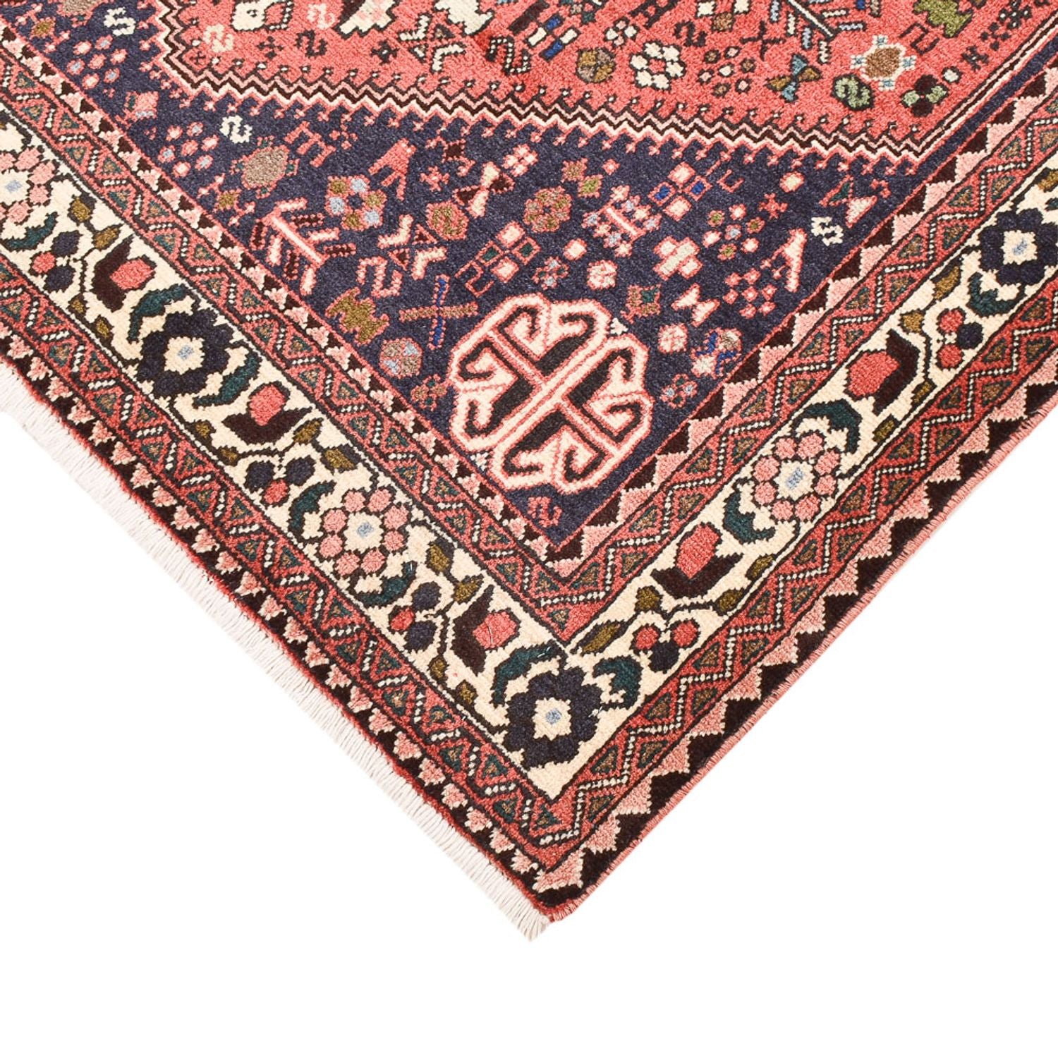 Tapis persan - Nomadic - 152 x 109 cm - rouge clair