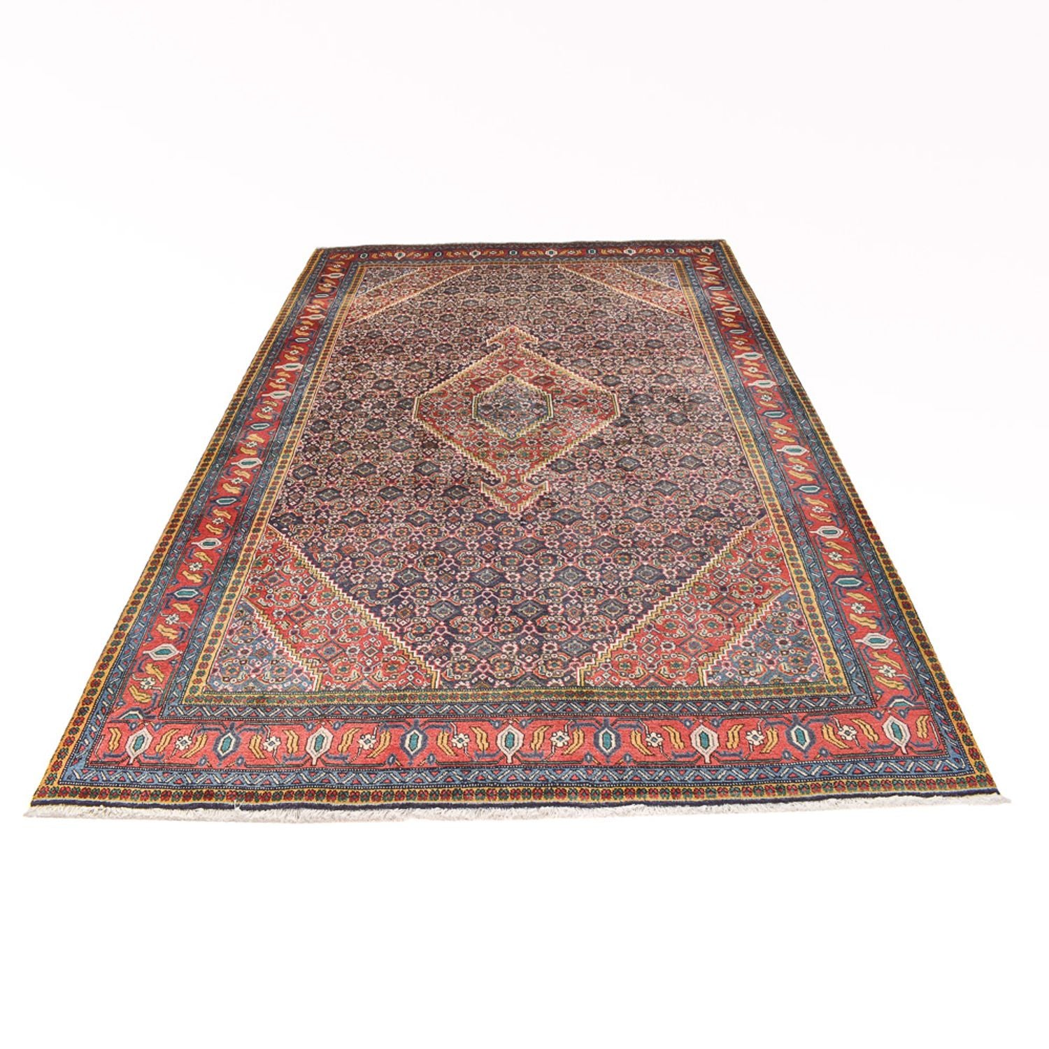 Tapis persan - Nomadic - 300 x 202 cm - rouille
