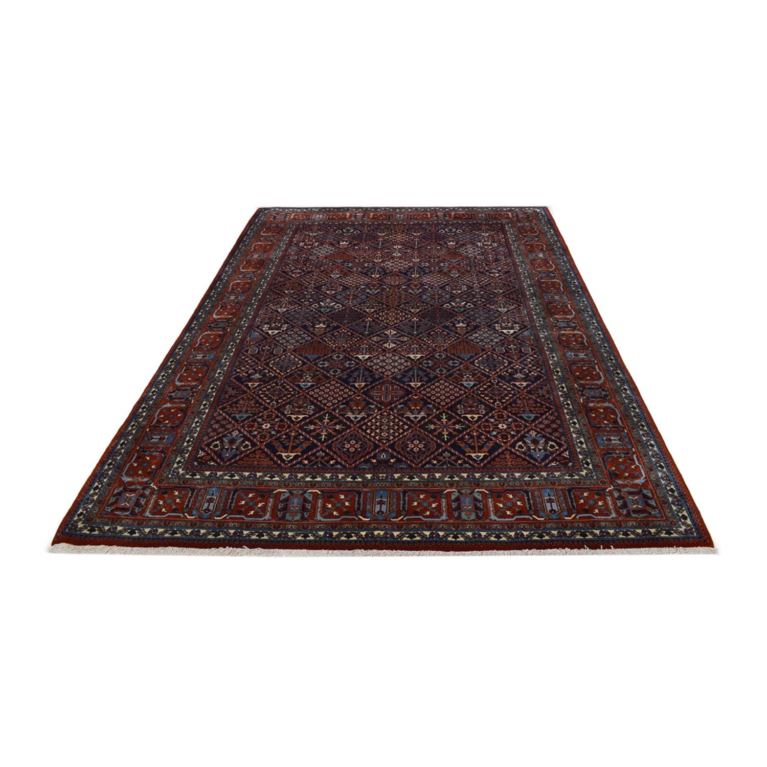 Perserteppich - Bidjar - 300 x 212 cm - weinrot