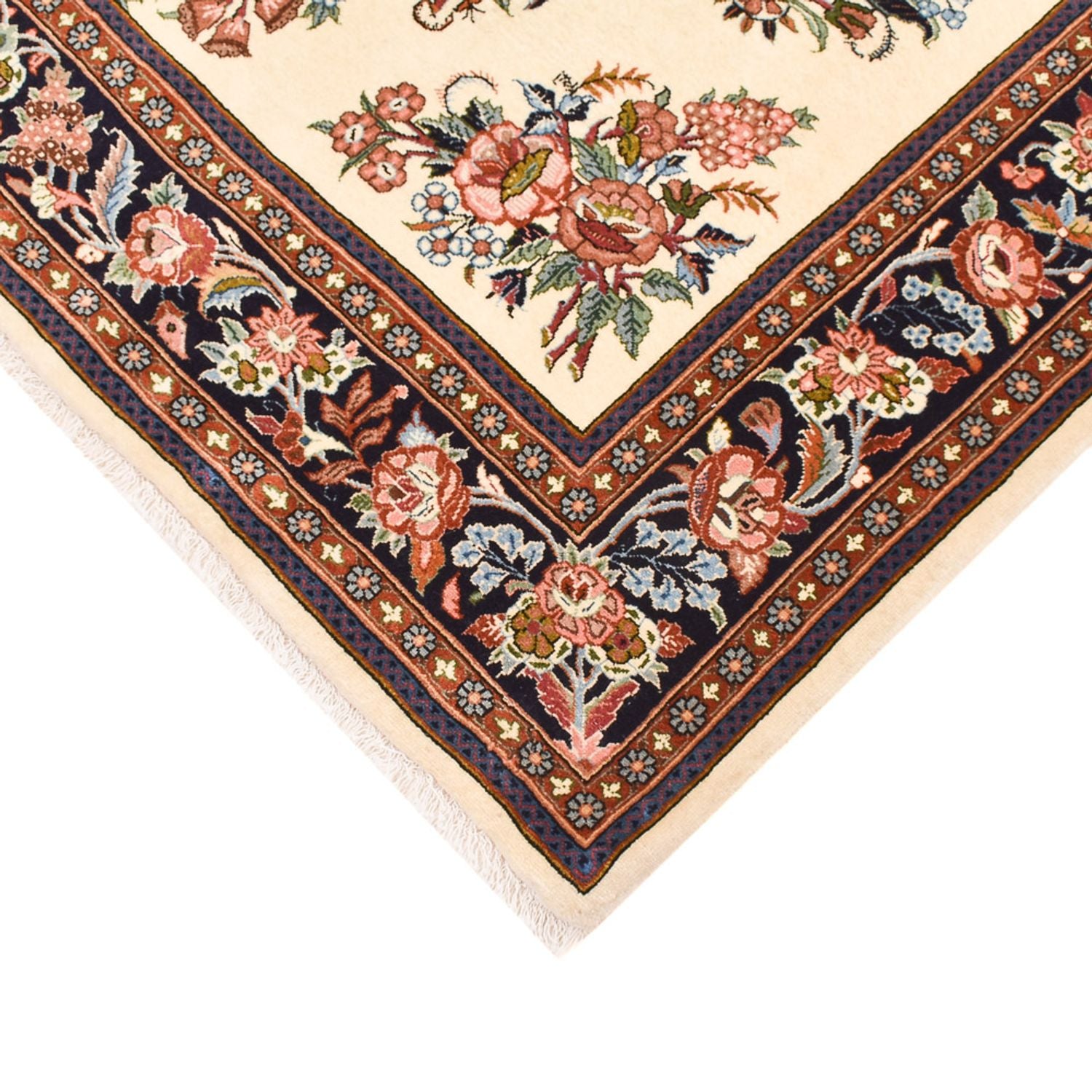 Tapis persan - Classique - 242 x 179 cm - crème