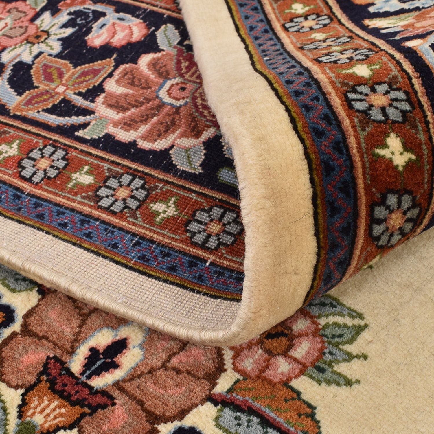 Tapis persan - Classique - 242 x 179 cm - crème