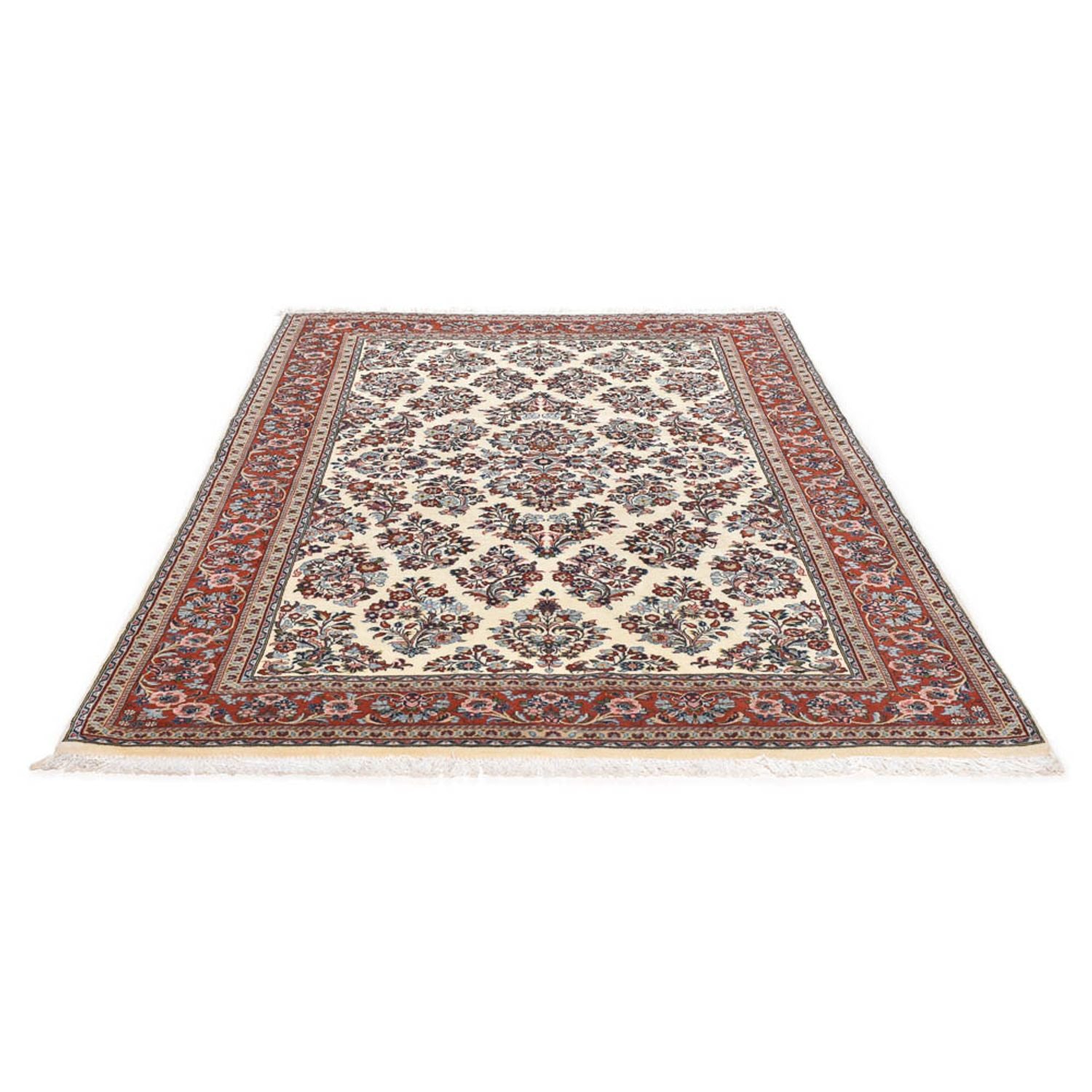 Tapis persan - Classique - 213 x 136 cm - crème