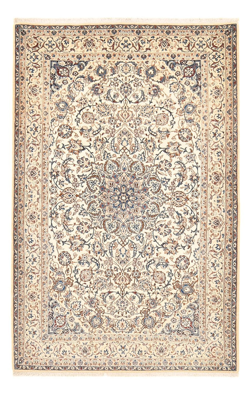 Tapis persan - Nain - Premium - 214 x 136 cm - beige