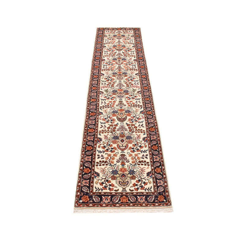 Tapis de couloir Tapis persan - Bidjar - 288 x 60 cm - beige