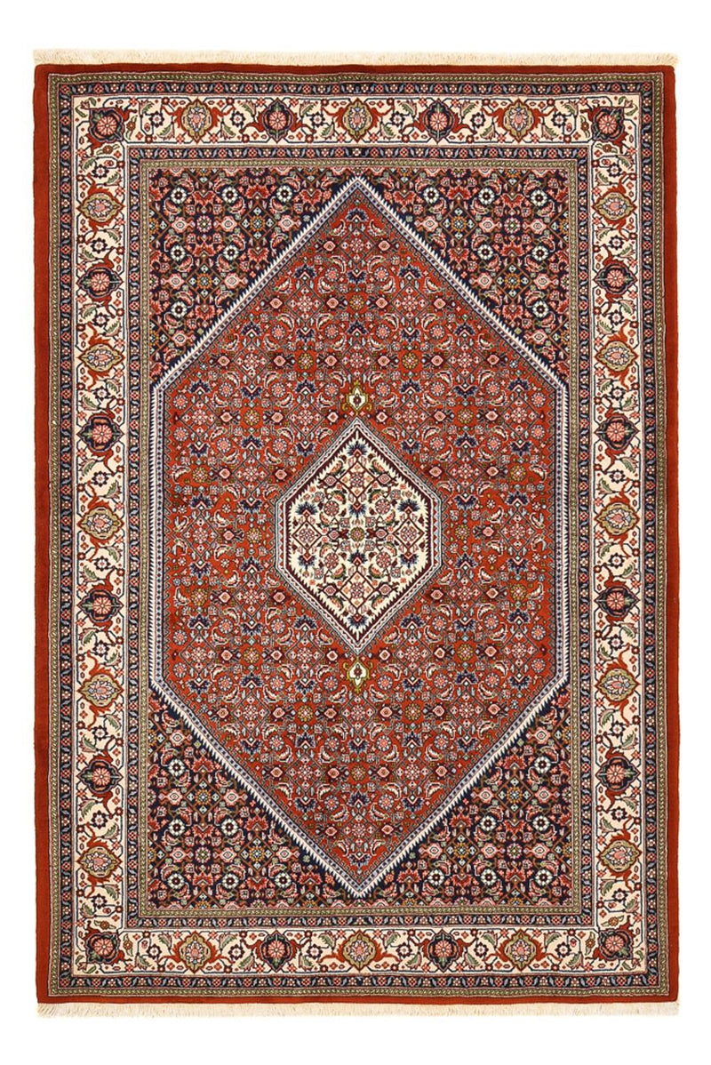 Tapis persan - Bidjar - 209 x 141 cm - rouille