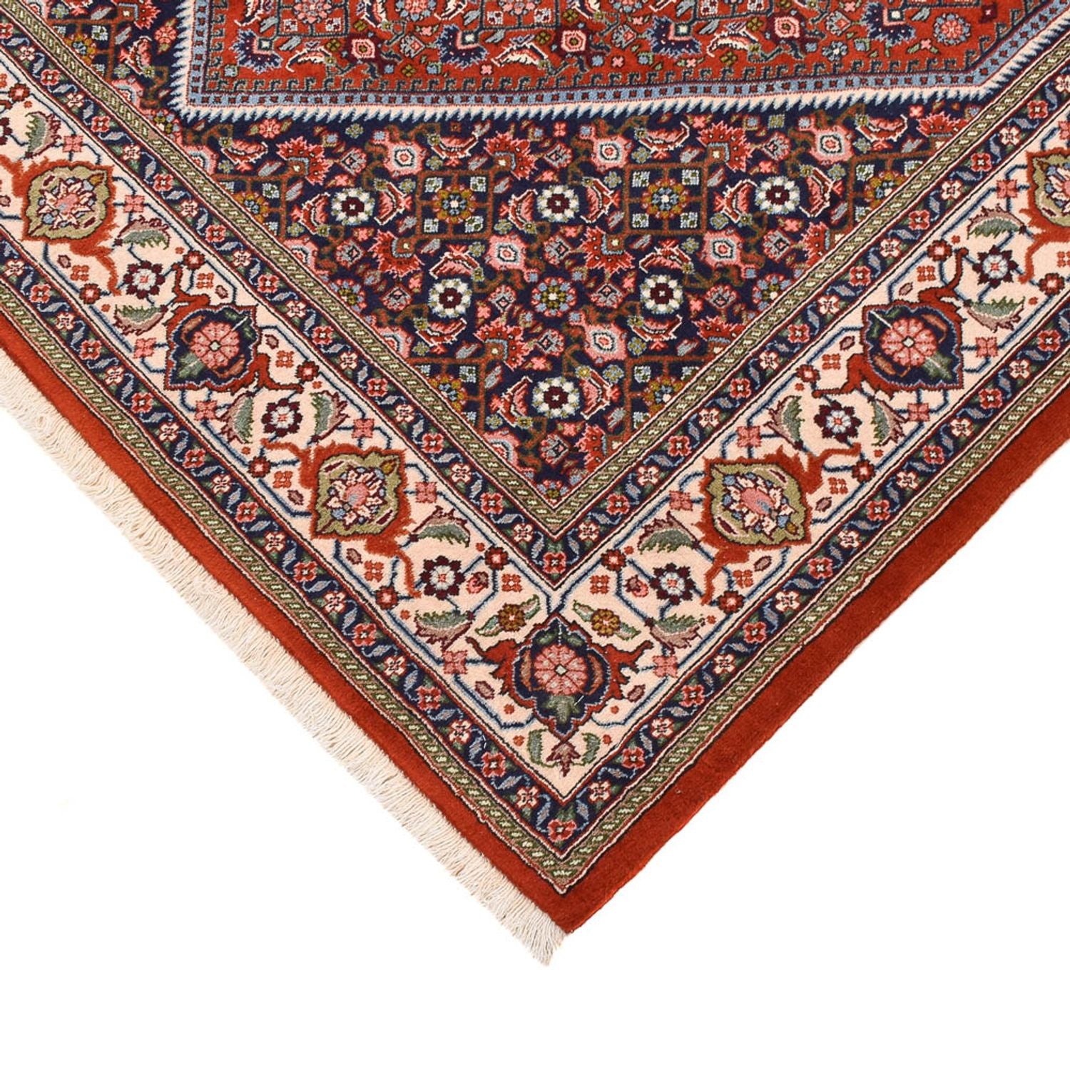 Tapis persan - Bidjar - 209 x 141 cm - rouille