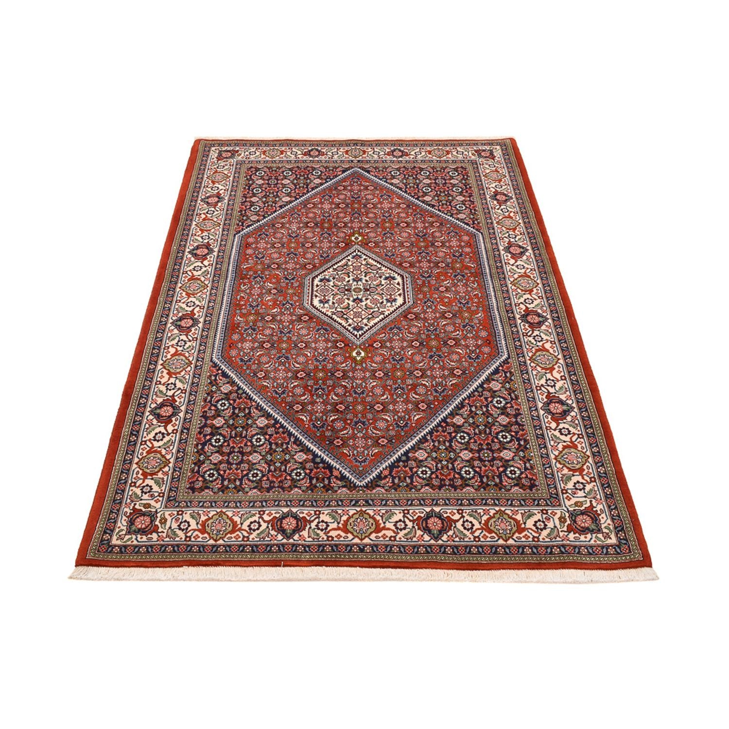 Tapis persan - Bidjar - 209 x 141 cm - rouille