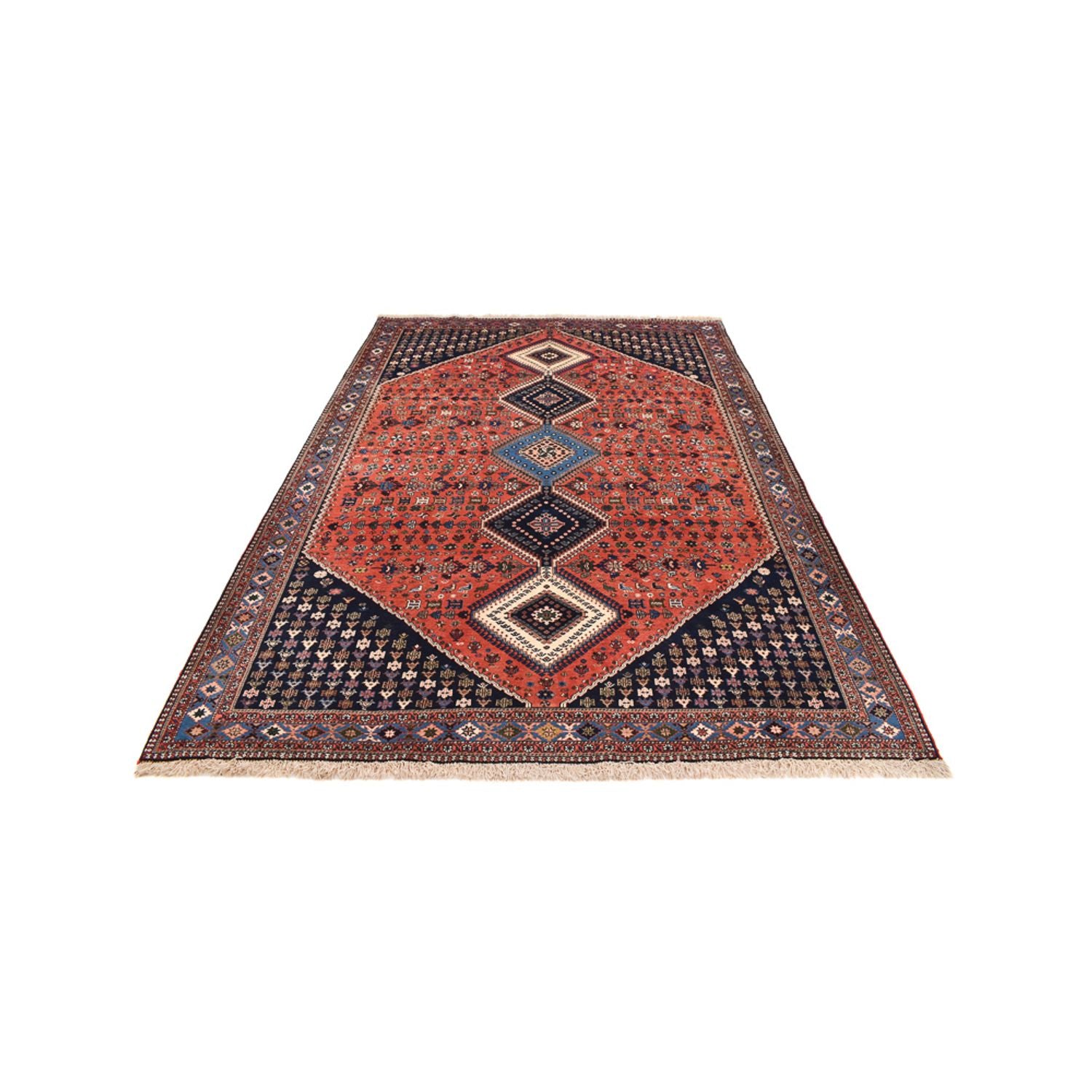 Tapis persan - Nomadic - 291 x 202 cm - orange