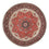 Perserteppich - Bidjar rund  - 150 x 150 cm - rot