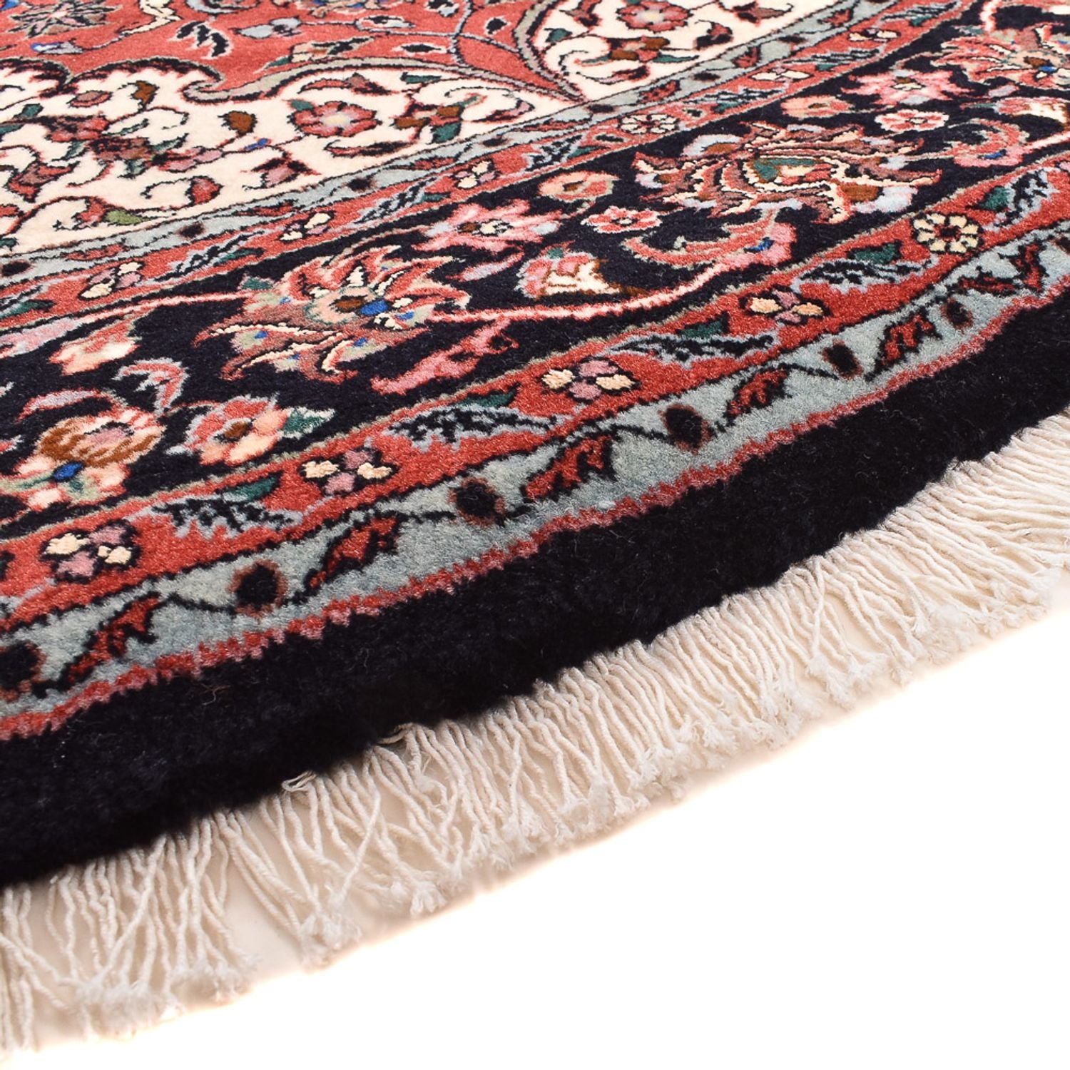 Perserteppich - Bidjar rund  - 150 x 150 cm - rot