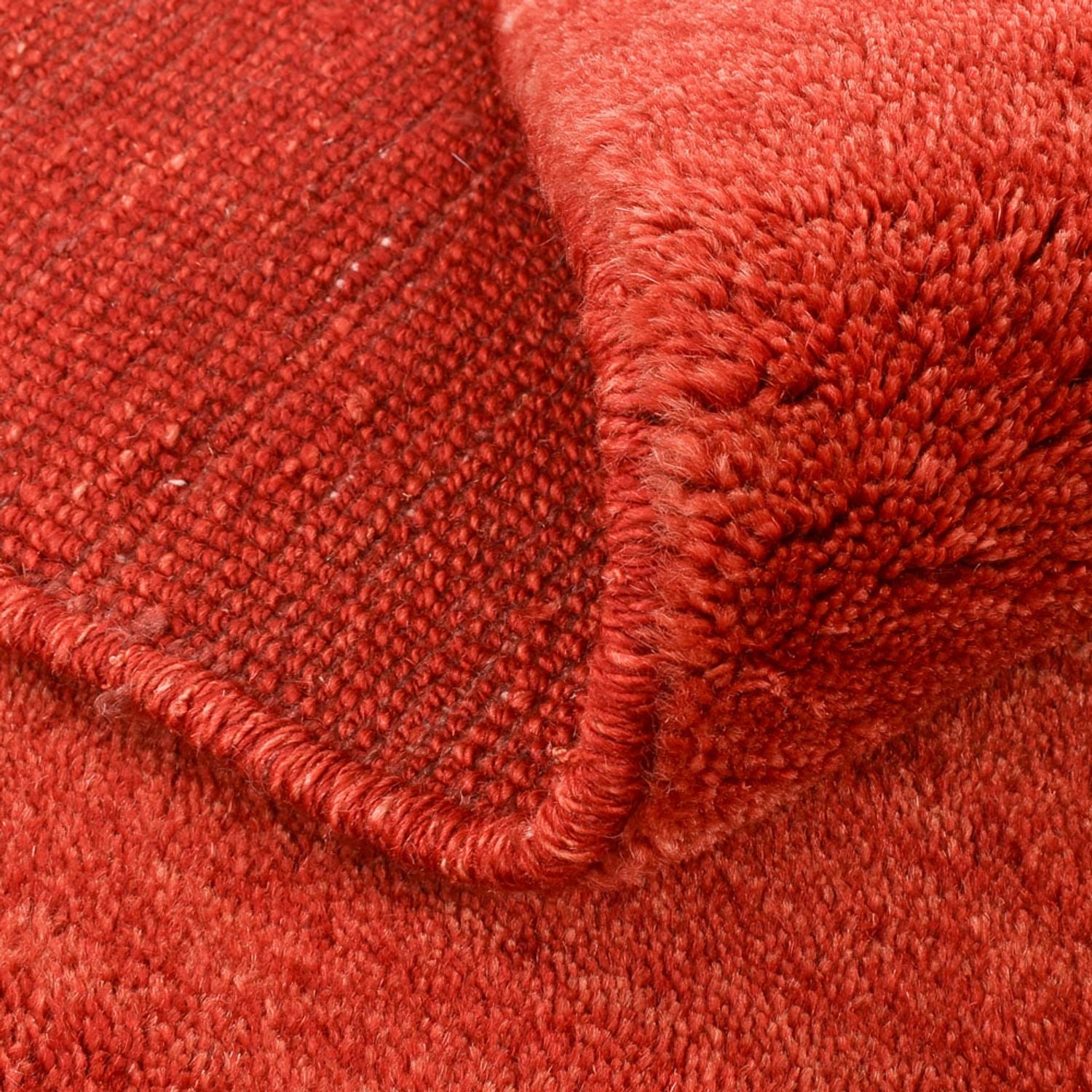 Tapis Gabbeh - Persan - 170 x 124 cm - rouge