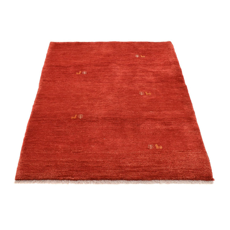 Tapis Gabbeh - Persan - 170 x 124 cm - rouge