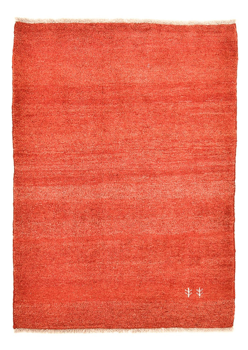 Tapis Gabbeh - Persan - 179 x 124 cm - rouge