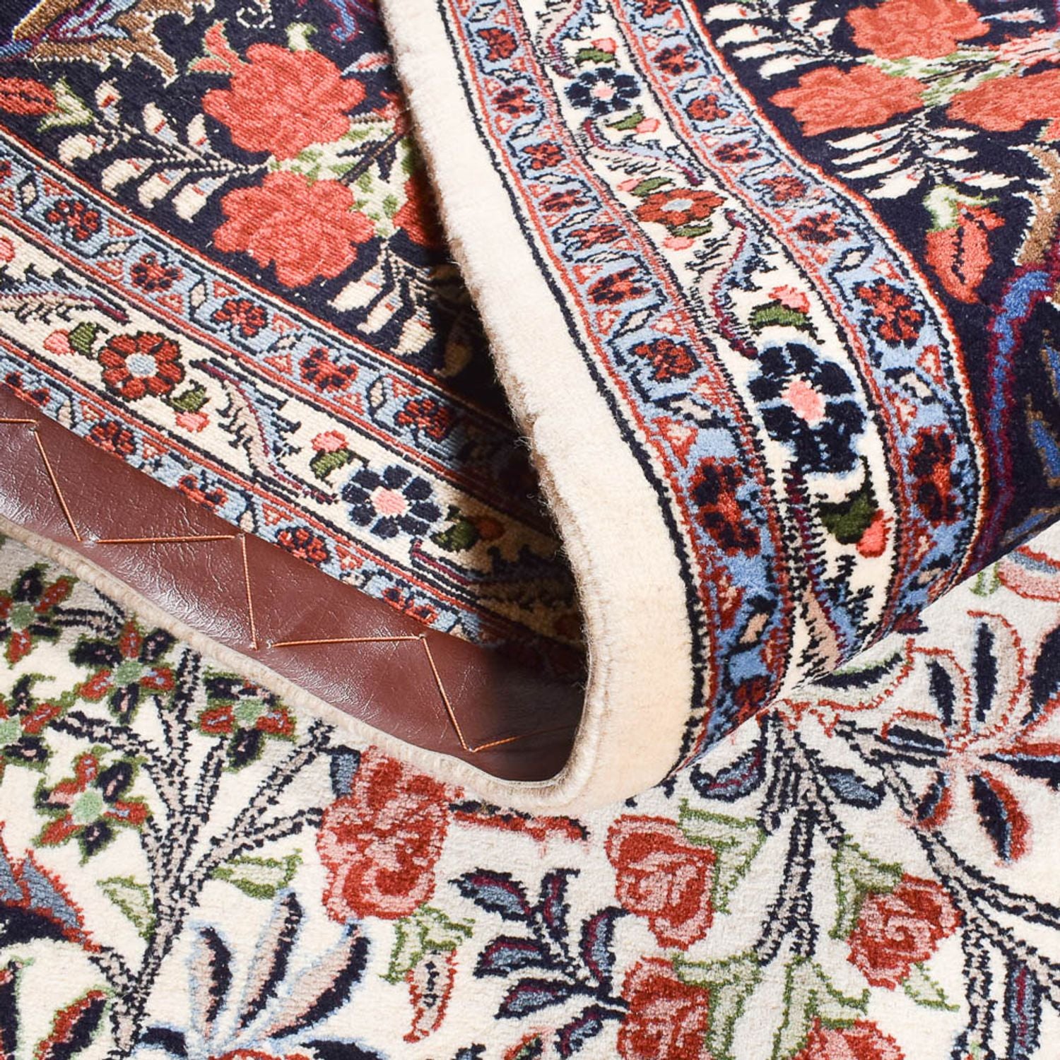 Tapis persan - Bidjar - 318 x 203 cm - crème