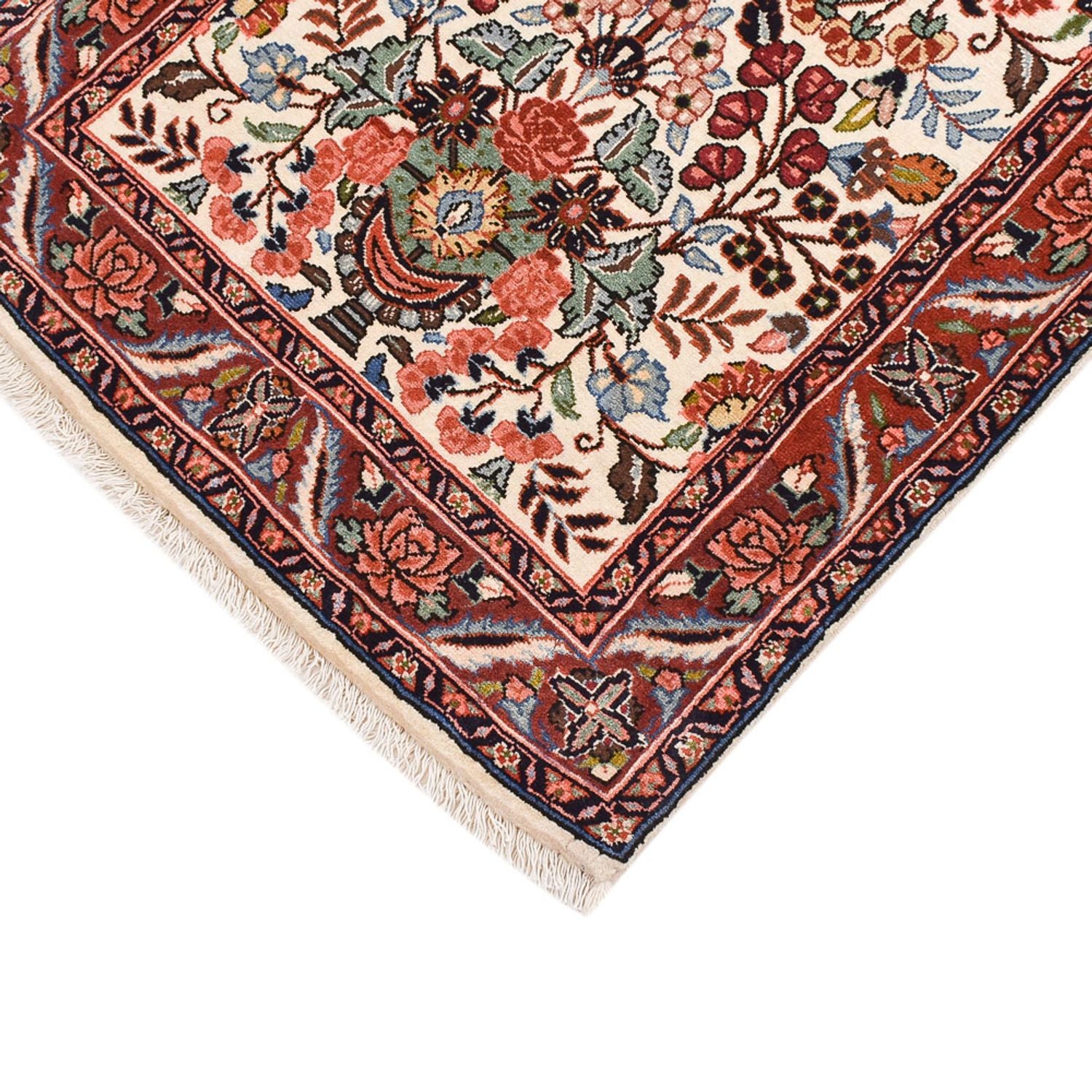 Tapis de couloir Tapis persan - Bidjar - 295 x 72 cm - beige