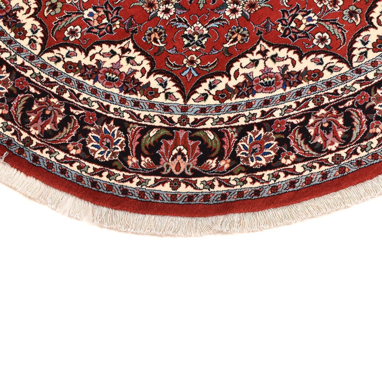 Perserteppich - Bidjar rund  - 145 x 145 cm - rot