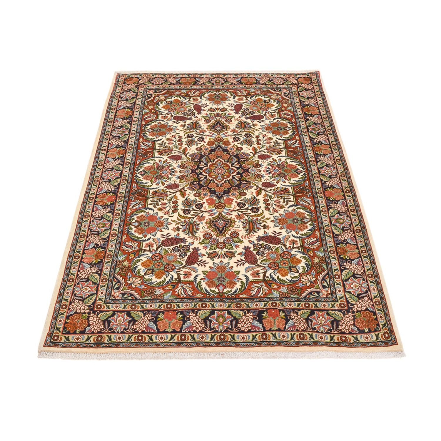 Tapis persan - Bidjar - 210 x 140 cm - beige clair