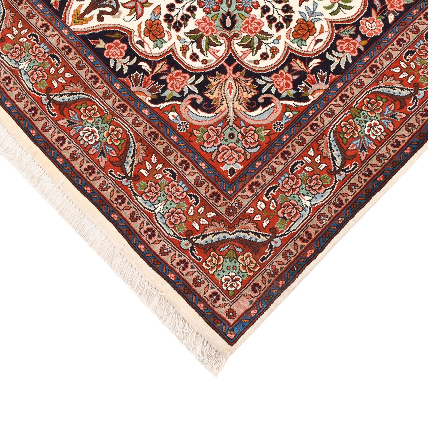 Tapis persan - Bidjar - 220 x 132 cm - crème