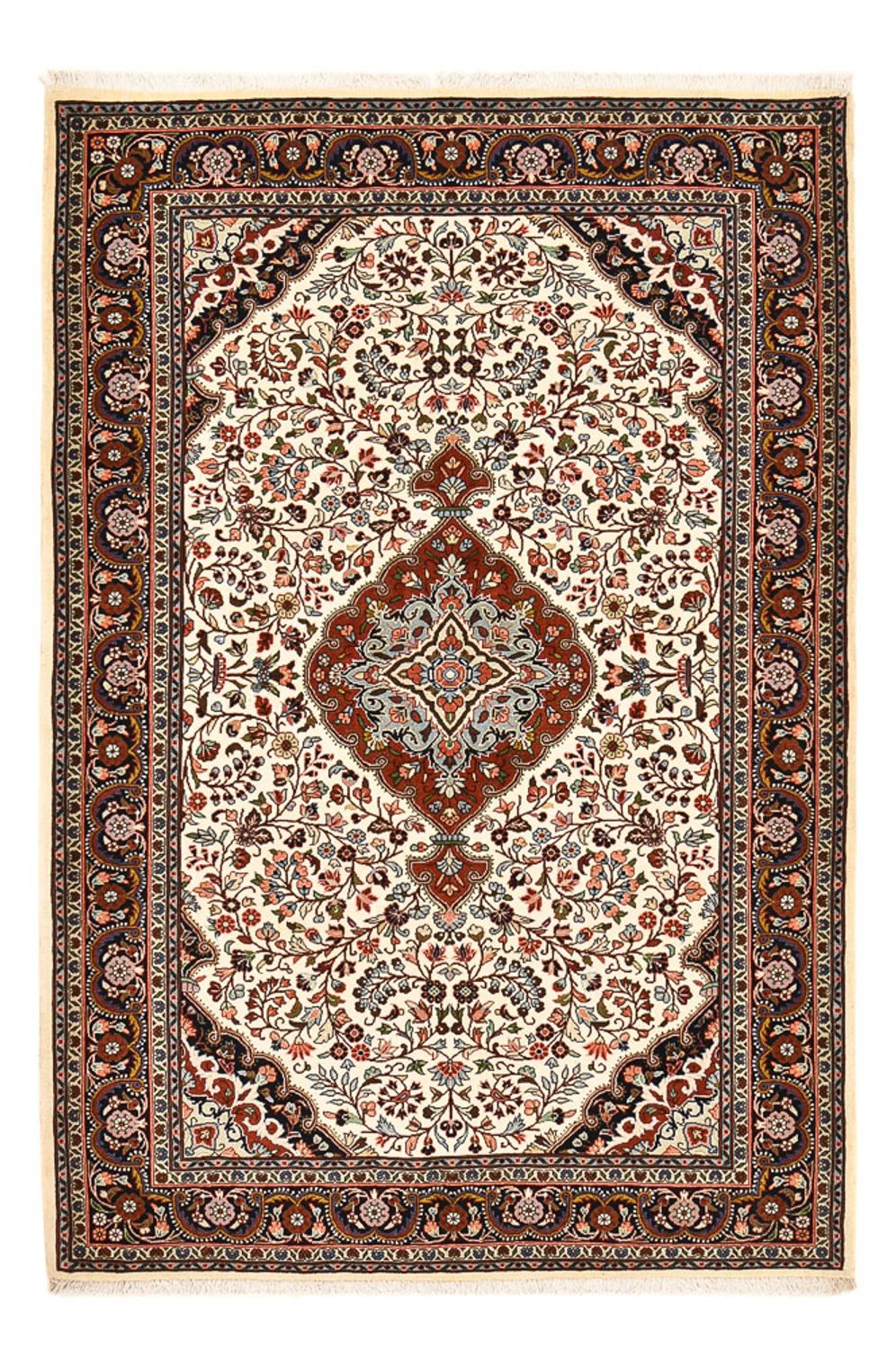 Tapis persan - Bidjar - 214 x 140 cm - crème