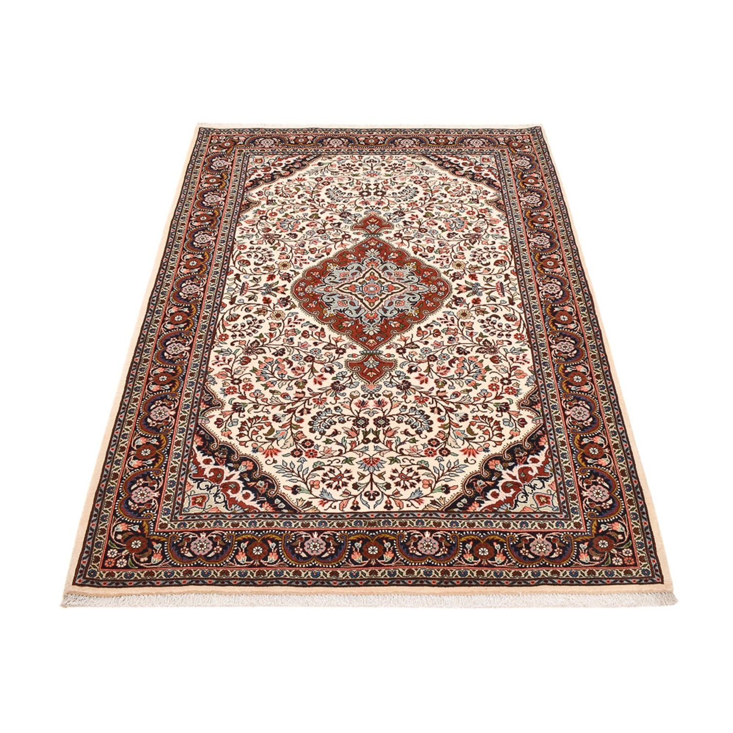 Tapis persan - Bidjar - 214 x 140 cm - crème